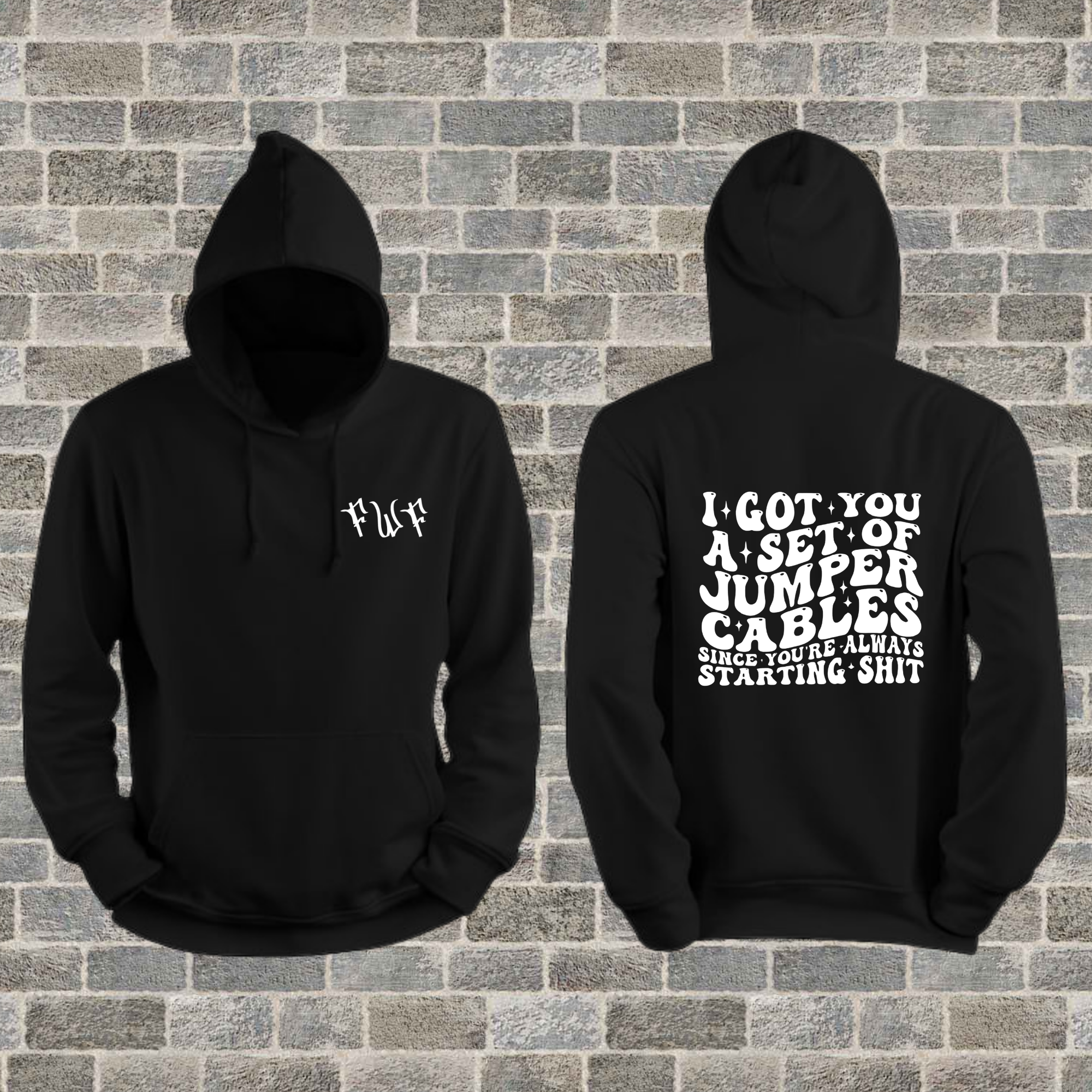 "Jumper Cables" Hoodie