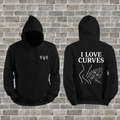 "I Love Curves" Hoodie