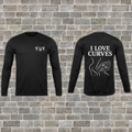 "I Love Curves" Long Sleeve