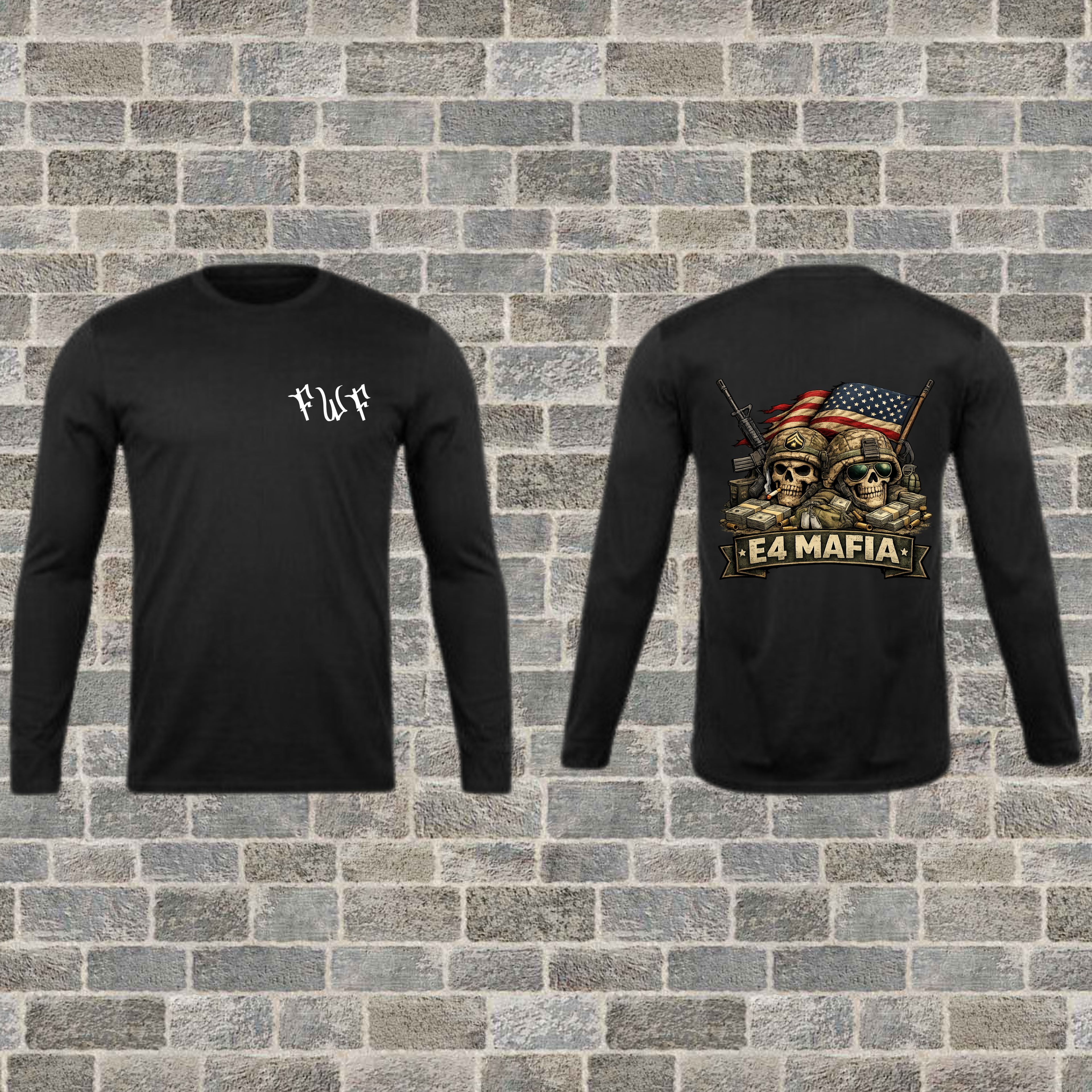 "E4 Mafia" Long Sleeve