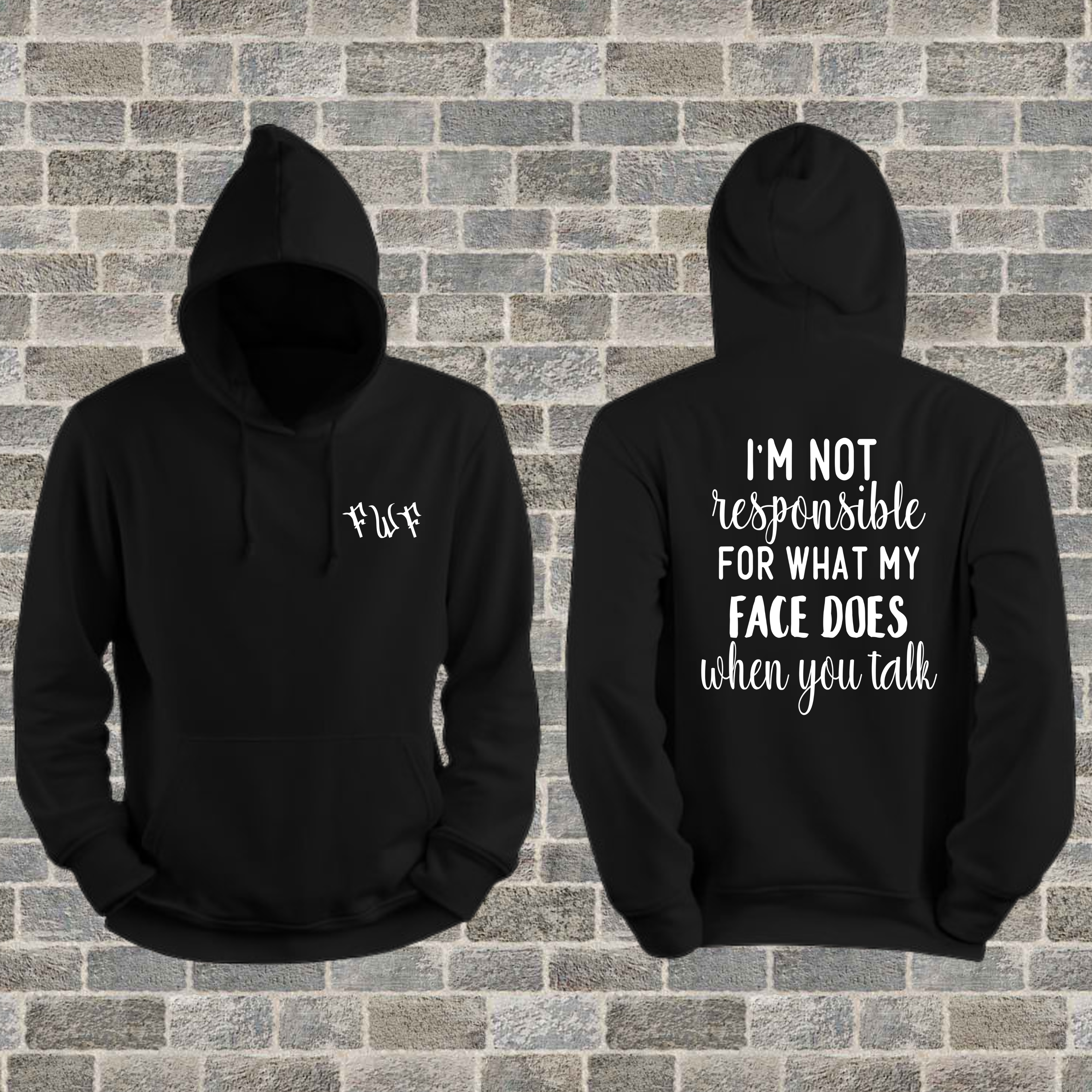 "Facial Expressions" Hoodie