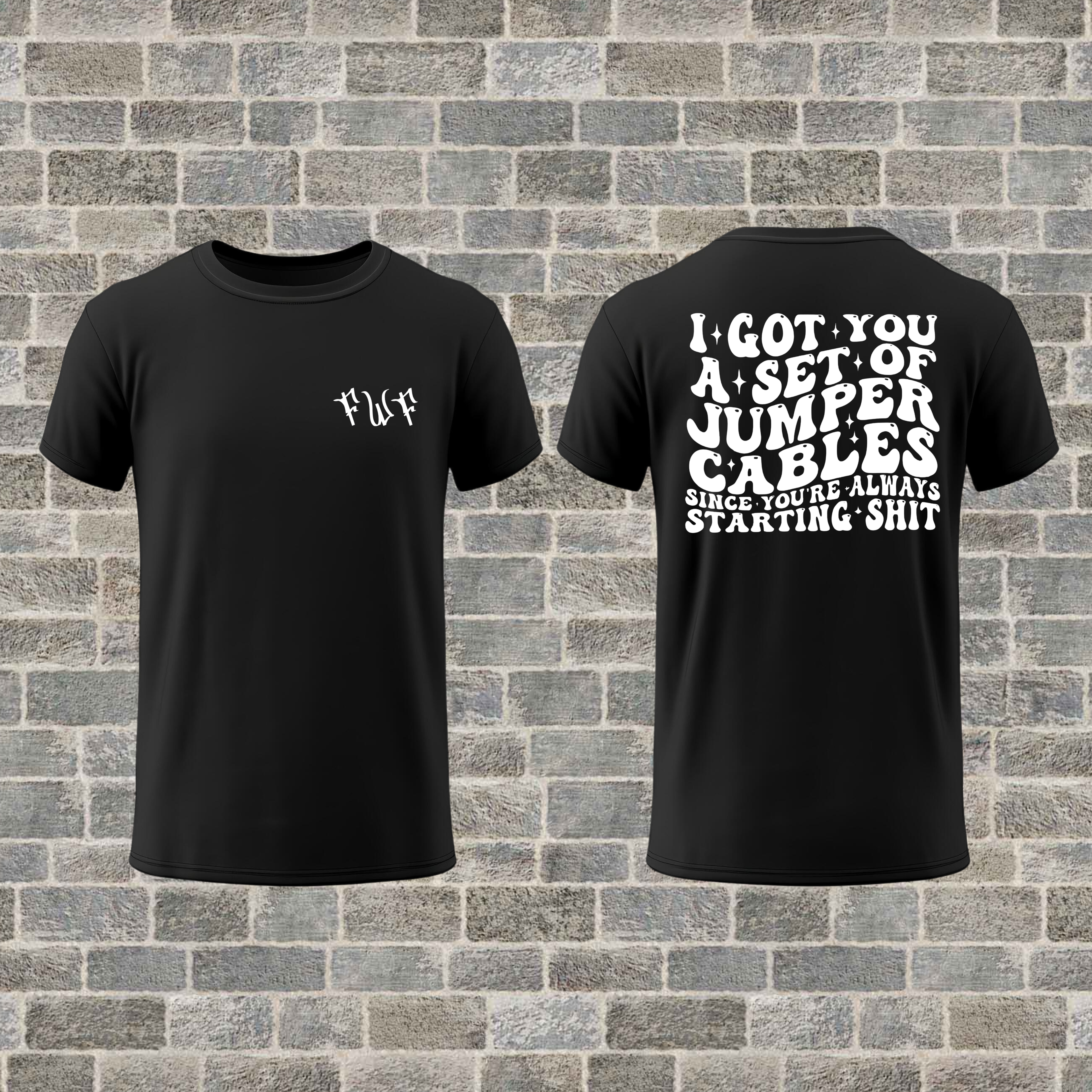 "Jumper Cables" T-Shirt