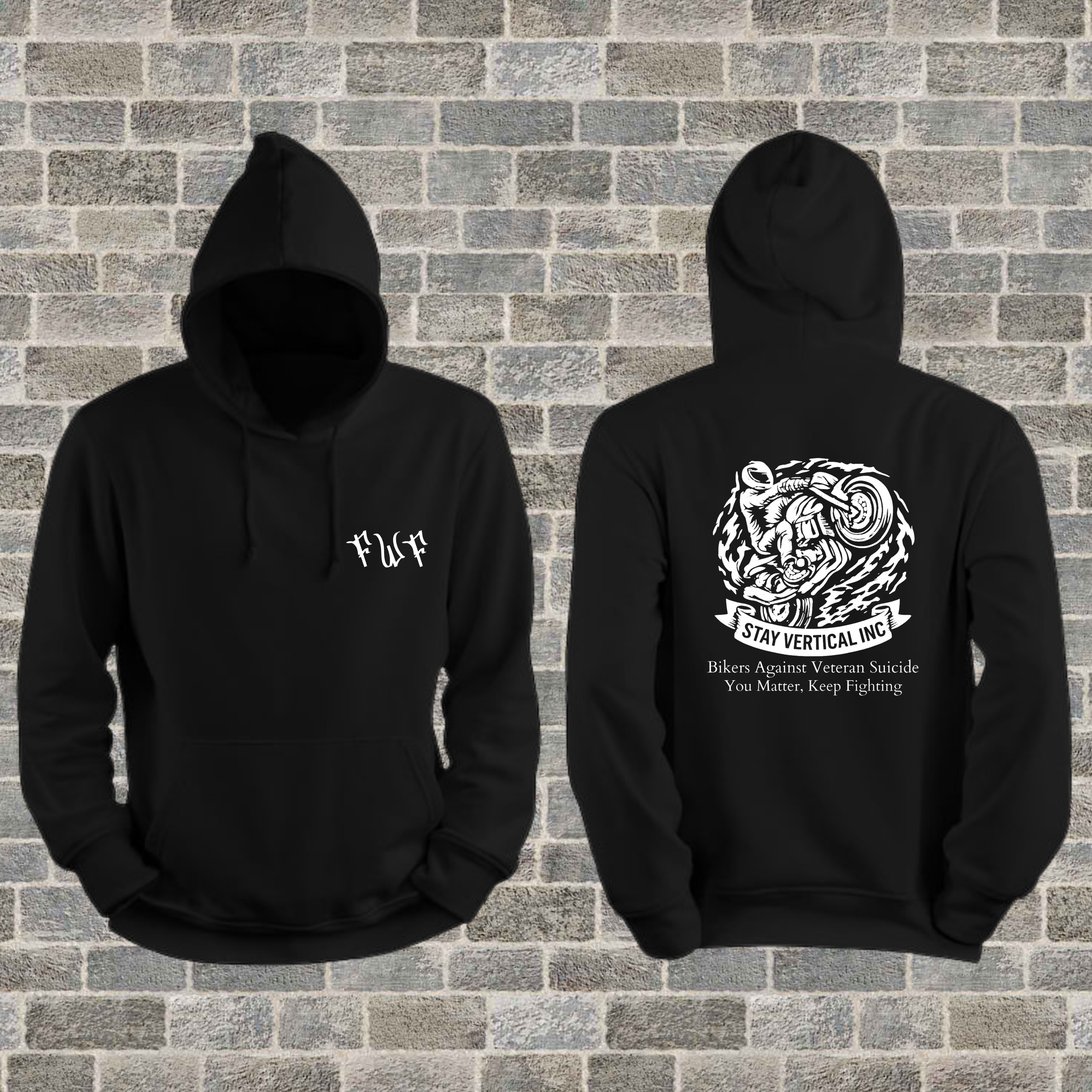 "Stay Vertical" Hoodie