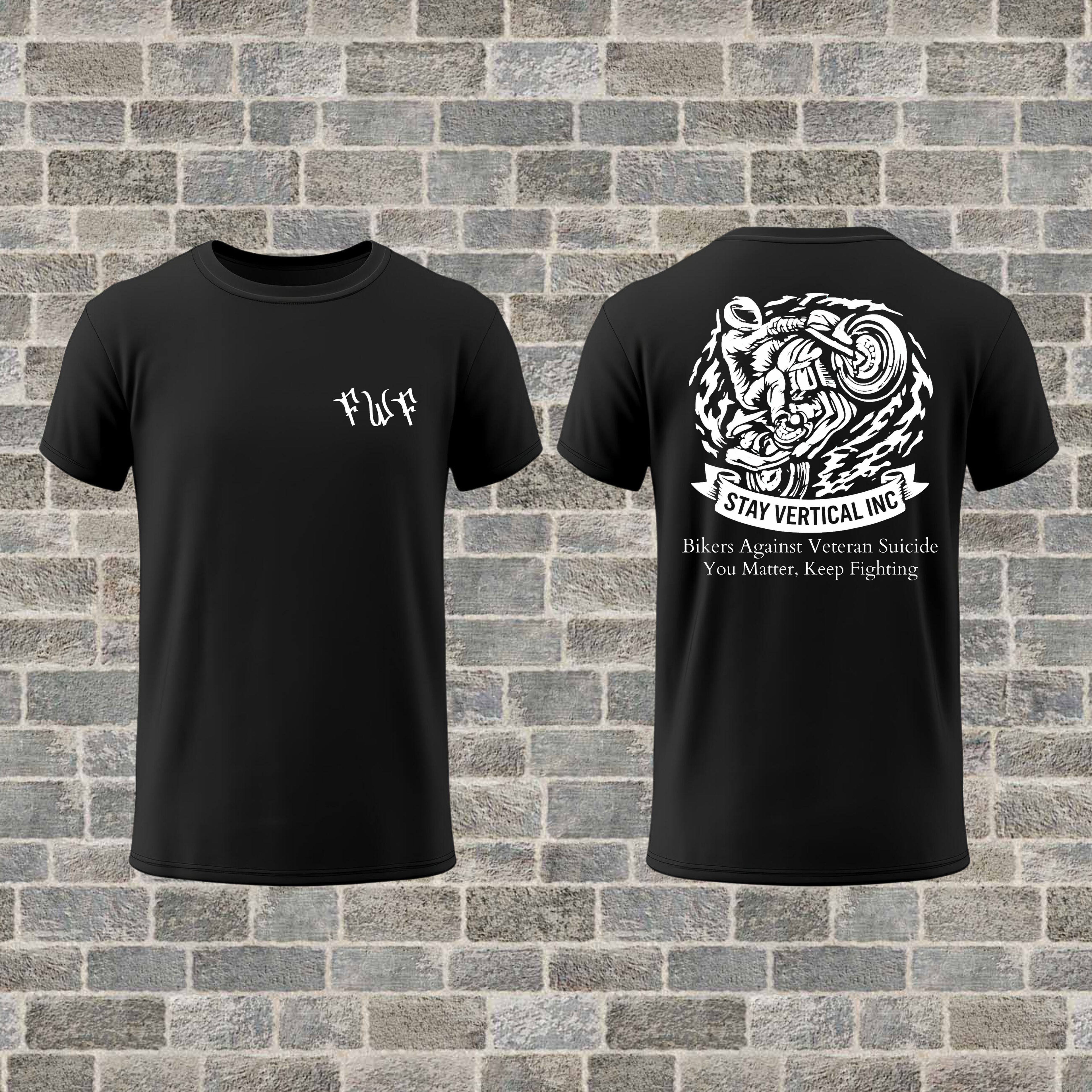"Stay Vertical" T-Shirt