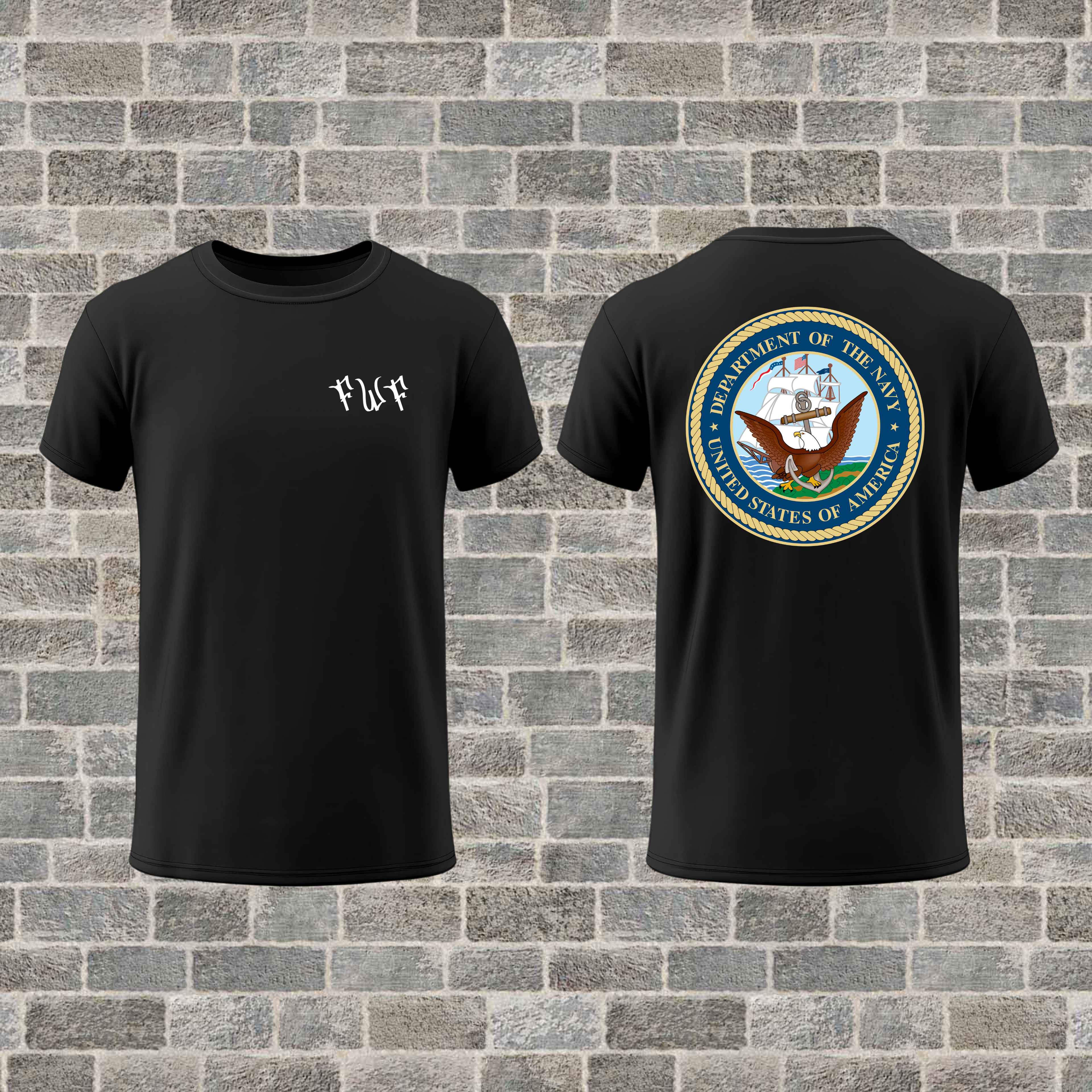 "NAVY" T-Shirt