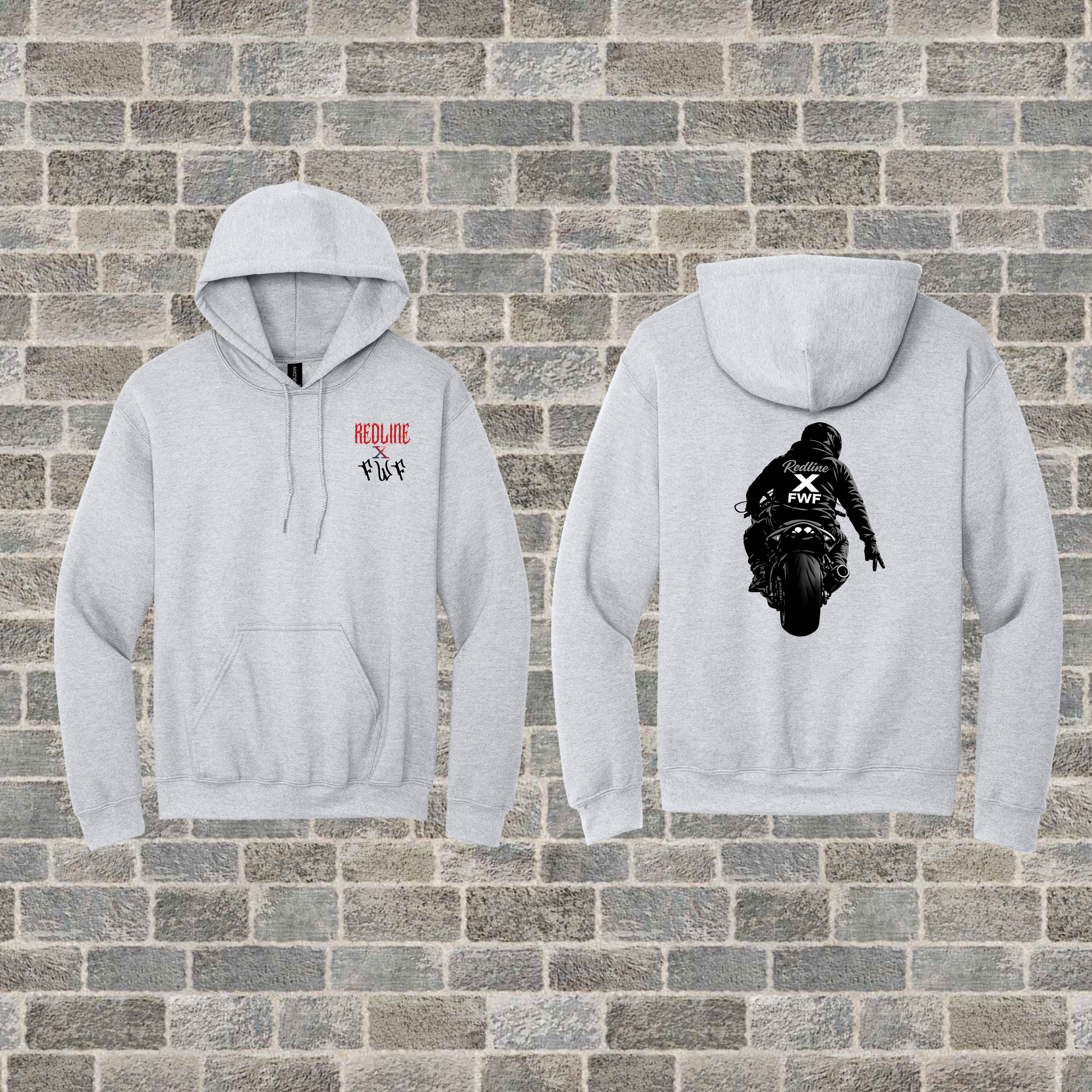 "Redline X FWF" Hoodie