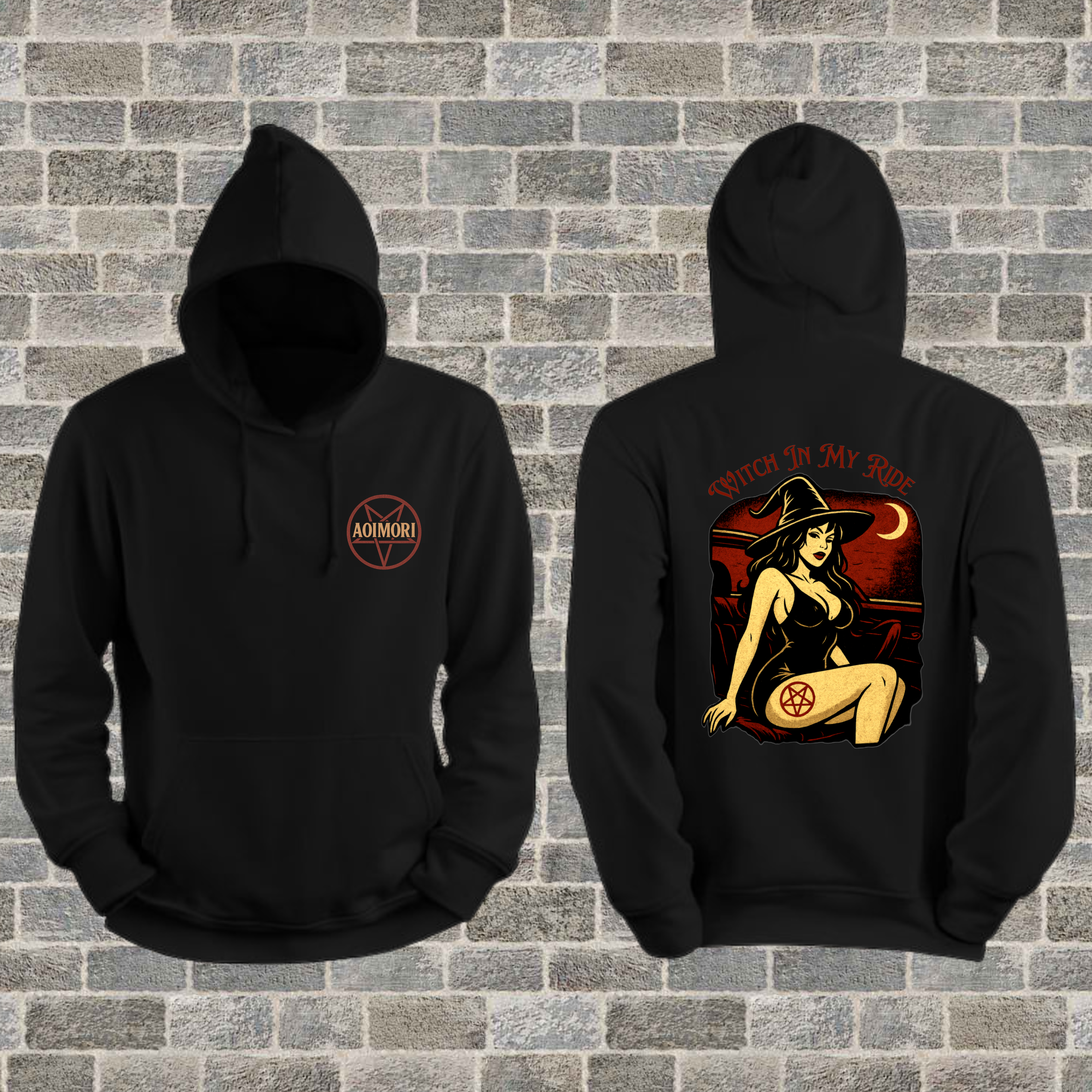 "Witch in My Ride" Hoodie