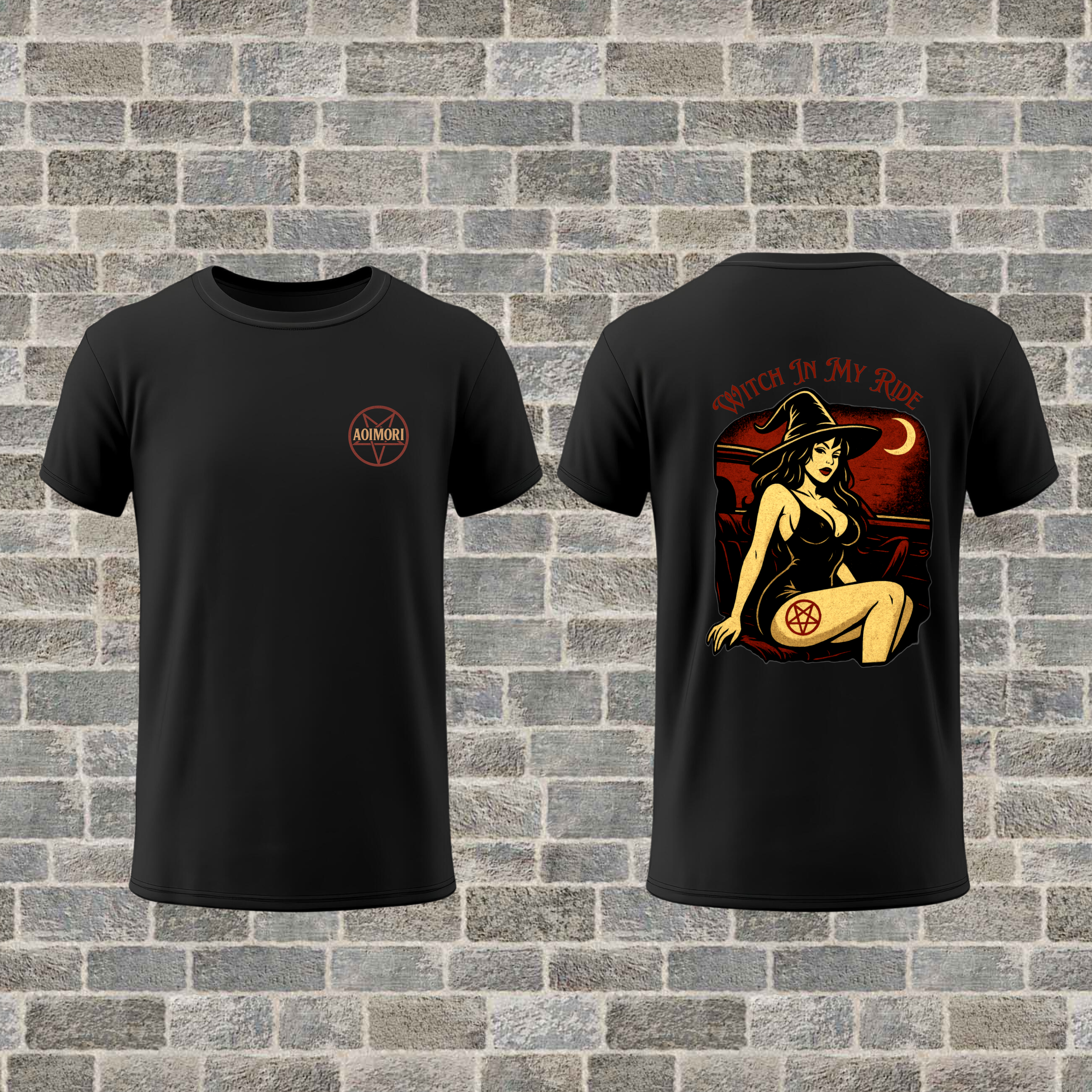 "Witch in my ride" T-shirt